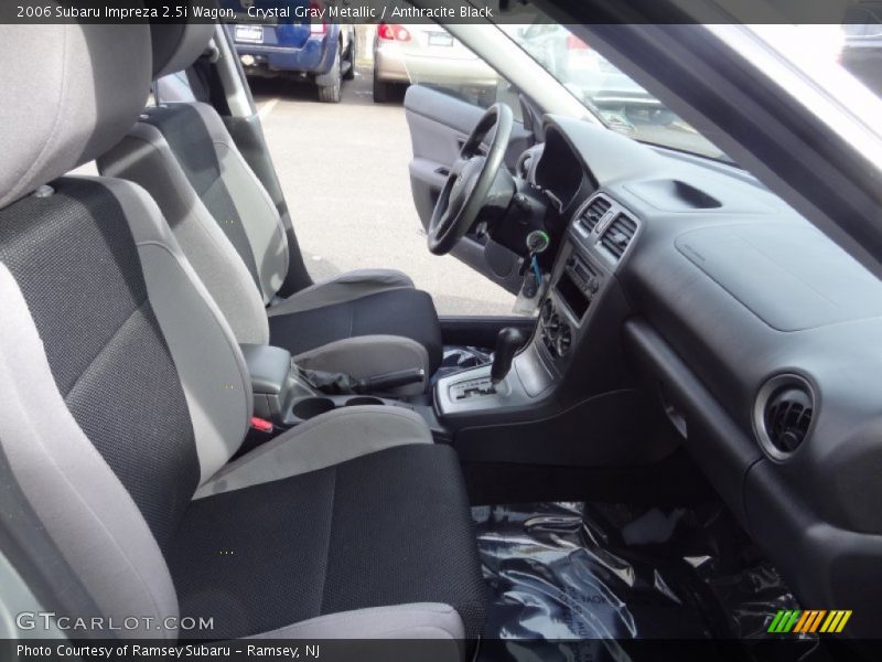 Crystal Gray Metallic / Anthracite Black 2006 Subaru Impreza 2.5i Wagon