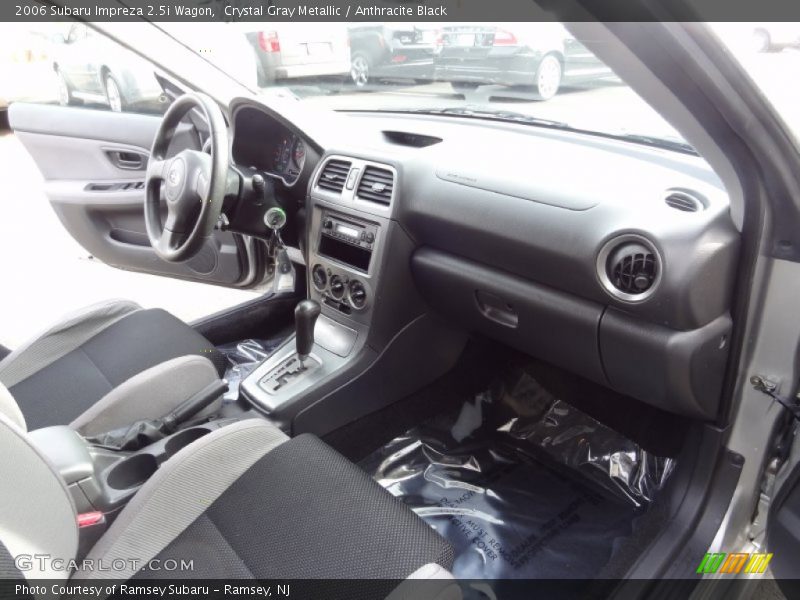 Crystal Gray Metallic / Anthracite Black 2006 Subaru Impreza 2.5i Wagon