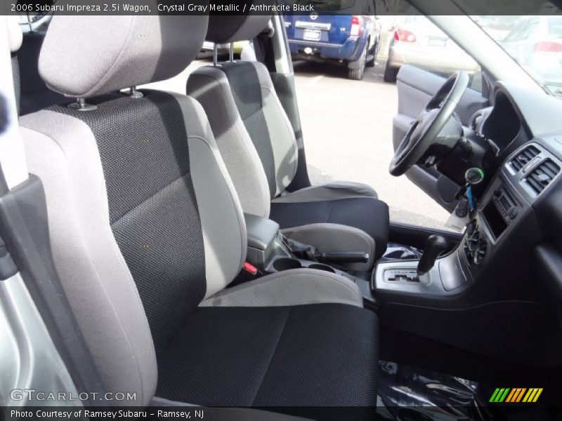 Crystal Gray Metallic / Anthracite Black 2006 Subaru Impreza 2.5i Wagon