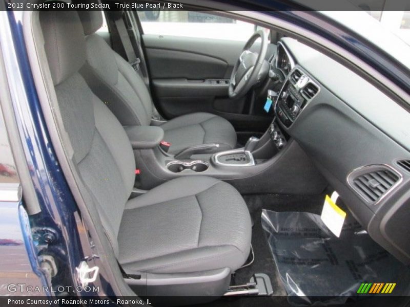 True Blue Pearl / Black 2013 Chrysler 200 Touring Sedan