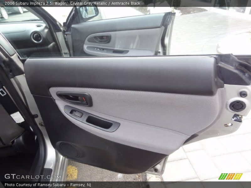 Crystal Gray Metallic / Anthracite Black 2006 Subaru Impreza 2.5i Wagon