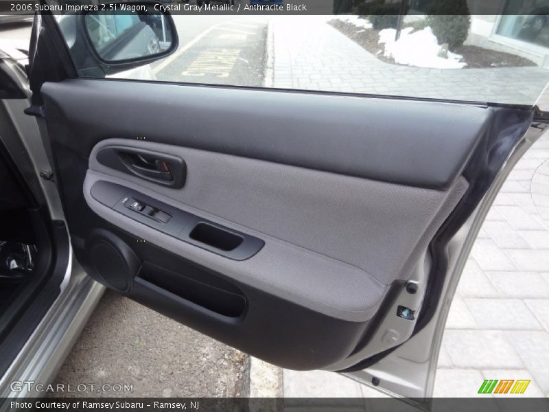 Crystal Gray Metallic / Anthracite Black 2006 Subaru Impreza 2.5i Wagon