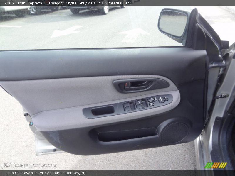 Crystal Gray Metallic / Anthracite Black 2006 Subaru Impreza 2.5i Wagon