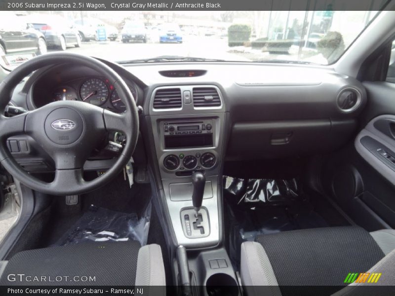Crystal Gray Metallic / Anthracite Black 2006 Subaru Impreza 2.5i Wagon