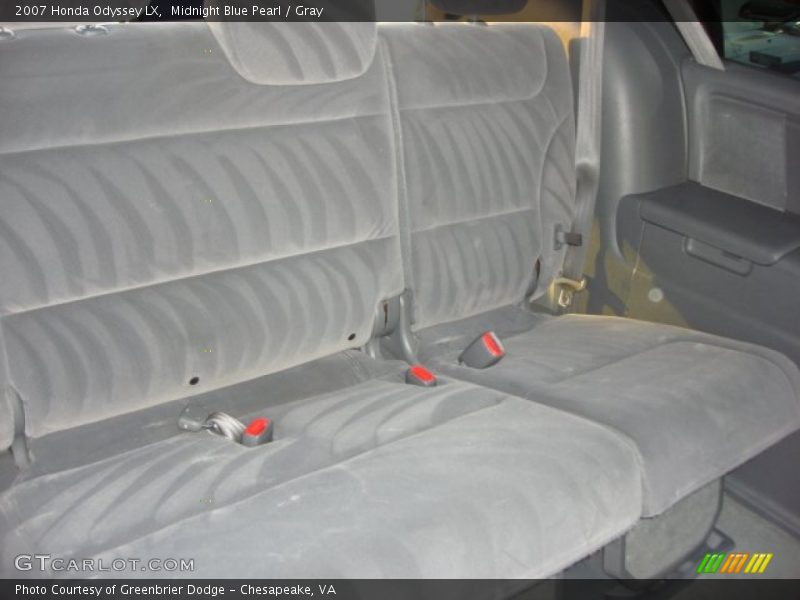 Midnight Blue Pearl / Gray 2007 Honda Odyssey LX