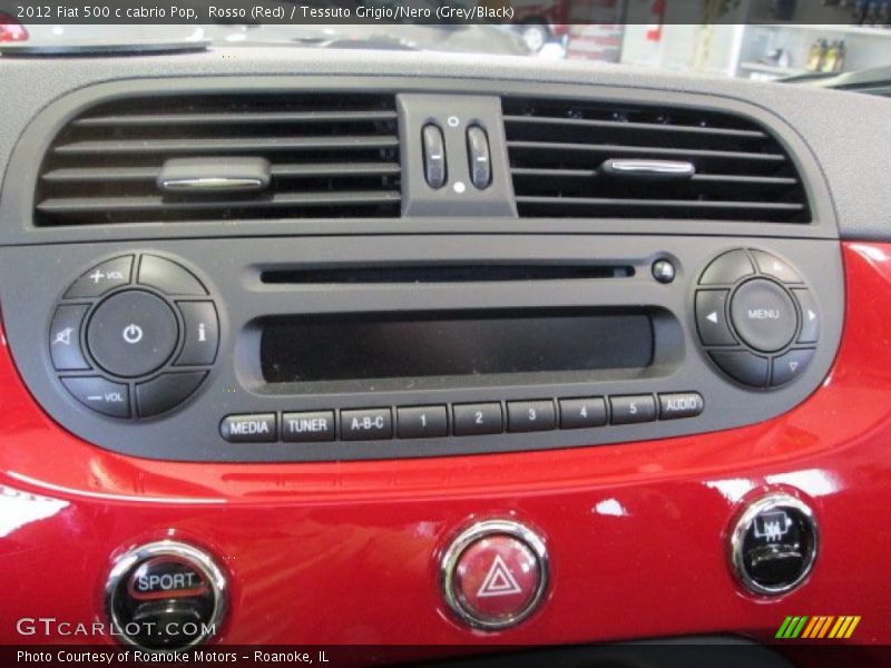 Audio System of 2012 500 c cabrio Pop