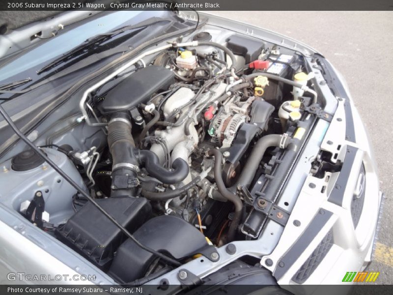 Crystal Gray Metallic / Anthracite Black 2006 Subaru Impreza 2.5i Wagon
