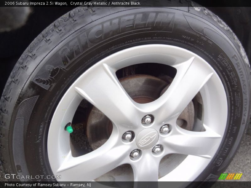 Crystal Gray Metallic / Anthracite Black 2006 Subaru Impreza 2.5i Wagon