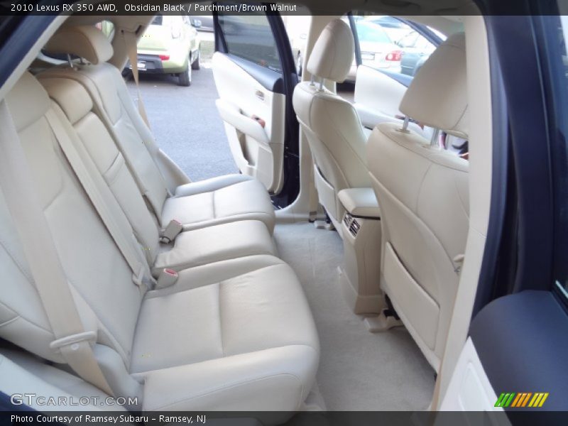 Obsidian Black / Parchment/Brown Walnut 2010 Lexus RX 350 AWD