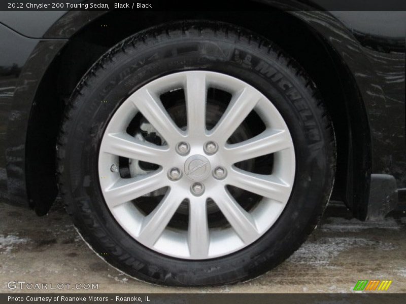 Black / Black 2012 Chrysler 200 Touring Sedan