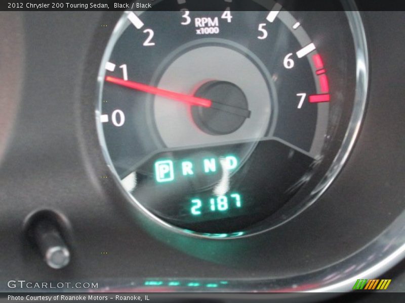 Black / Black 2012 Chrysler 200 Touring Sedan