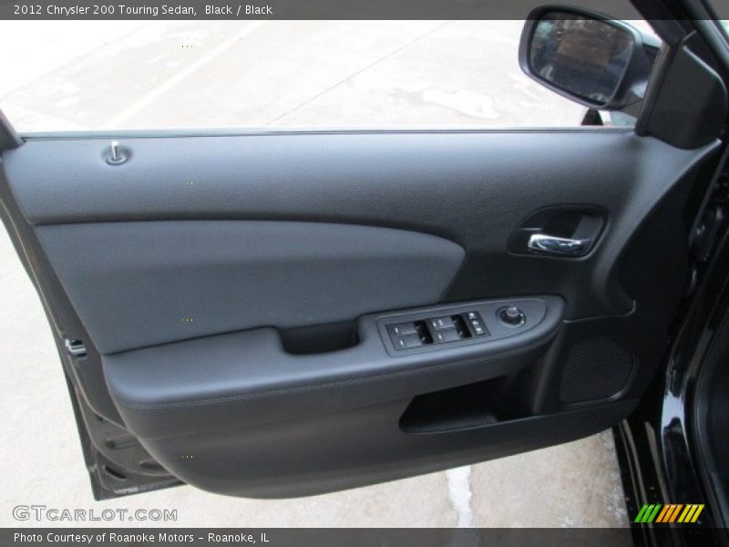 Black / Black 2012 Chrysler 200 Touring Sedan
