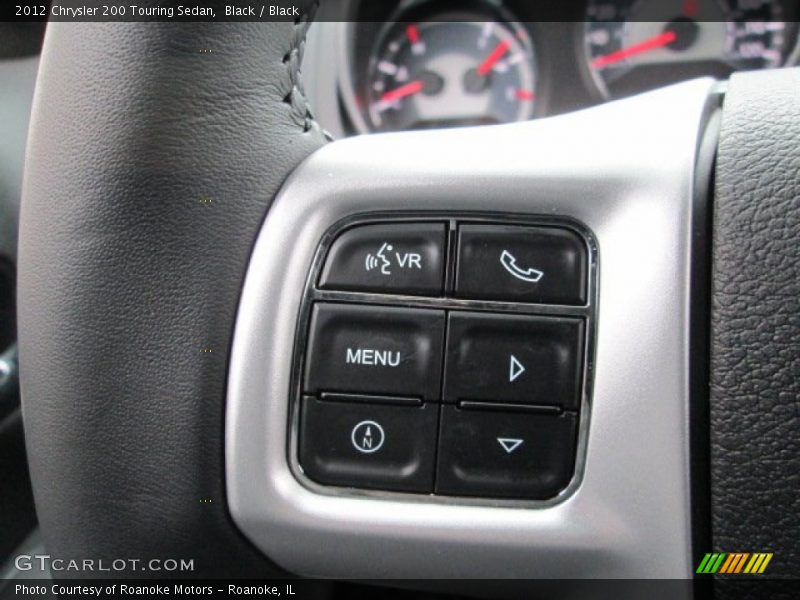 Black / Black 2012 Chrysler 200 Touring Sedan