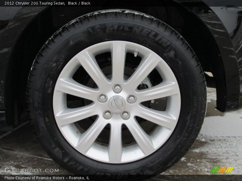 Black / Black 2012 Chrysler 200 Touring Sedan