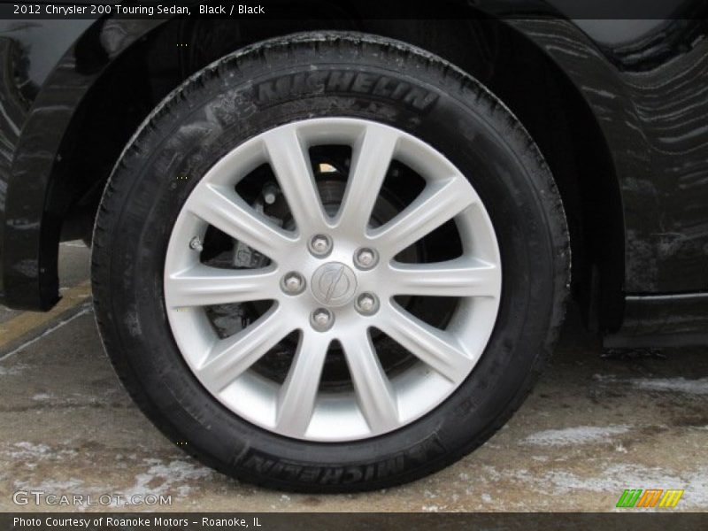 Black / Black 2012 Chrysler 200 Touring Sedan