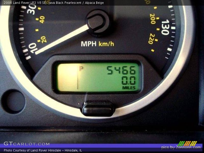 Java Black Pearlescent / Alpaca Beige 2008 Land Rover LR3 V8 SE