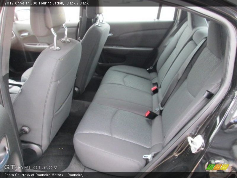 Black / Black 2012 Chrysler 200 Touring Sedan