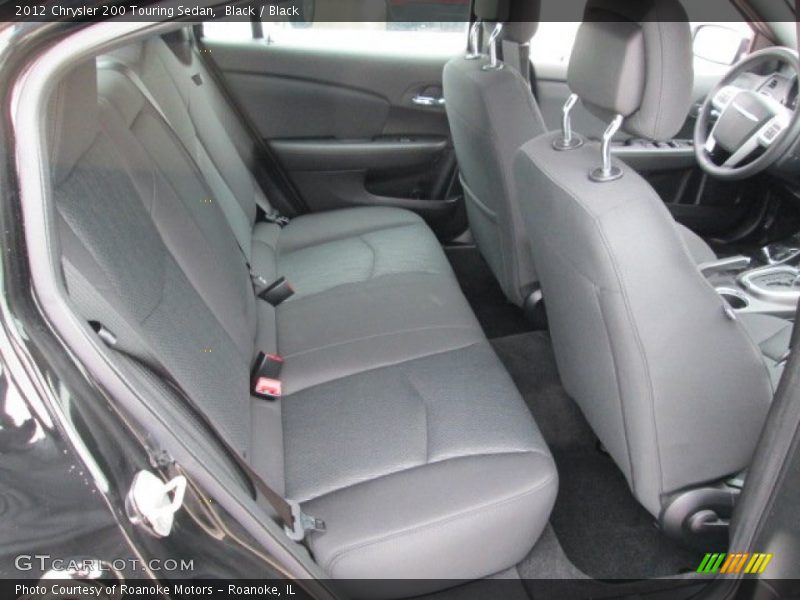 Black / Black 2012 Chrysler 200 Touring Sedan