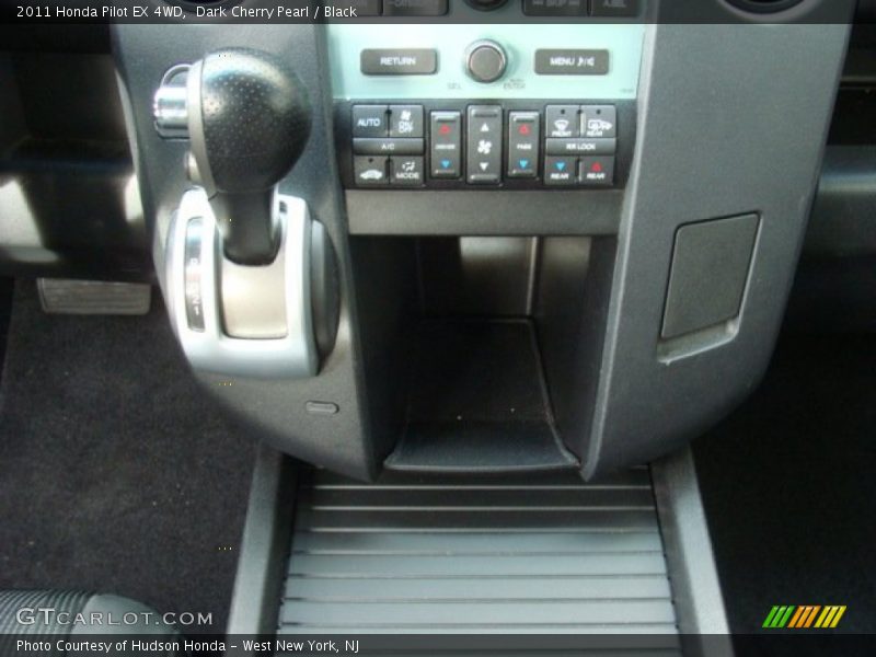 Dark Cherry Pearl / Black 2011 Honda Pilot EX 4WD
