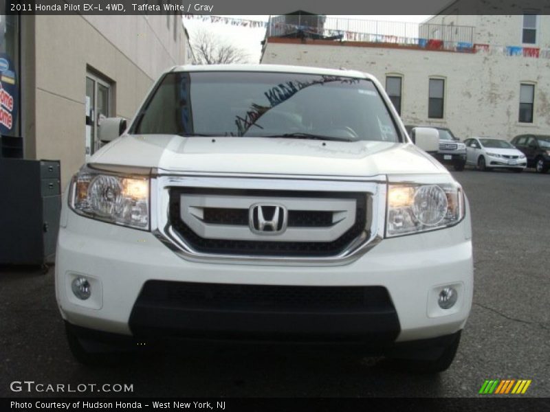 Taffeta White / Gray 2011 Honda Pilot EX-L 4WD