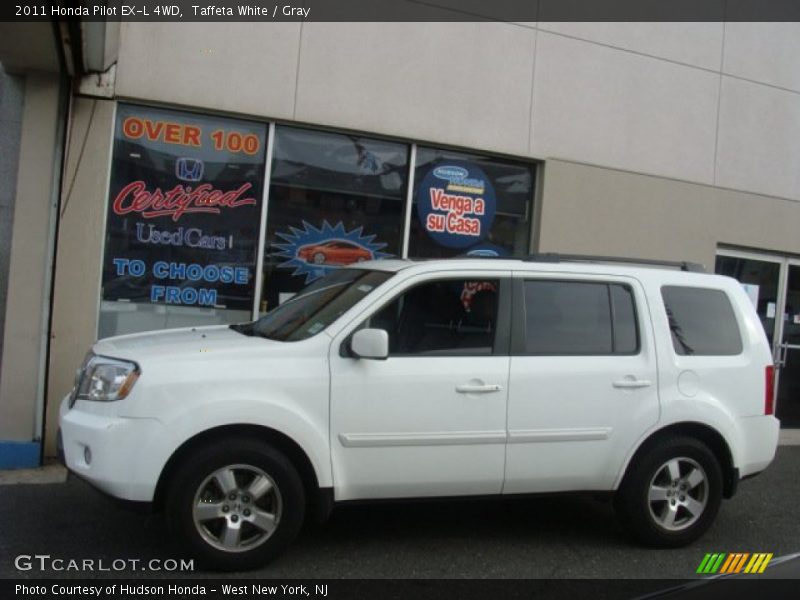 Taffeta White / Gray 2011 Honda Pilot EX-L 4WD