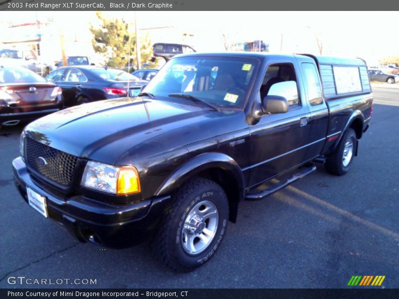 Black / Dark Graphite 2003 Ford Ranger XLT SuperCab