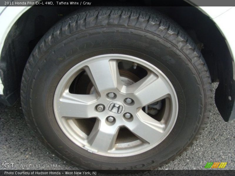 Taffeta White / Gray 2011 Honda Pilot EX-L 4WD