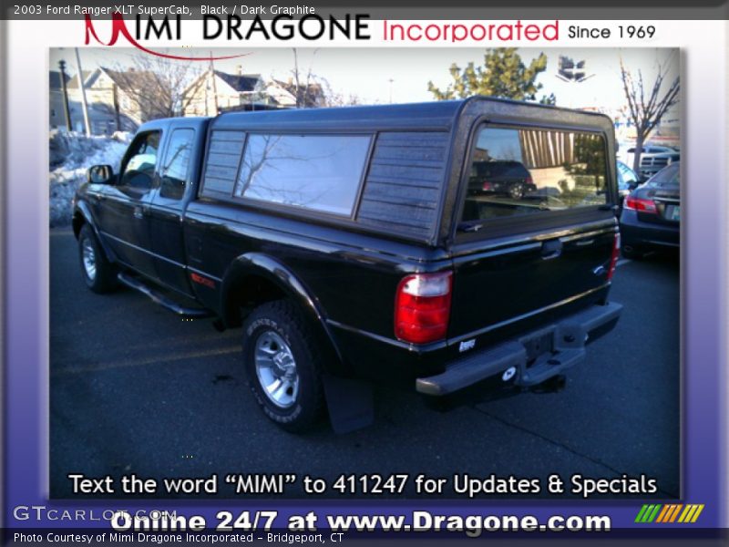 Black / Dark Graphite 2003 Ford Ranger XLT SuperCab