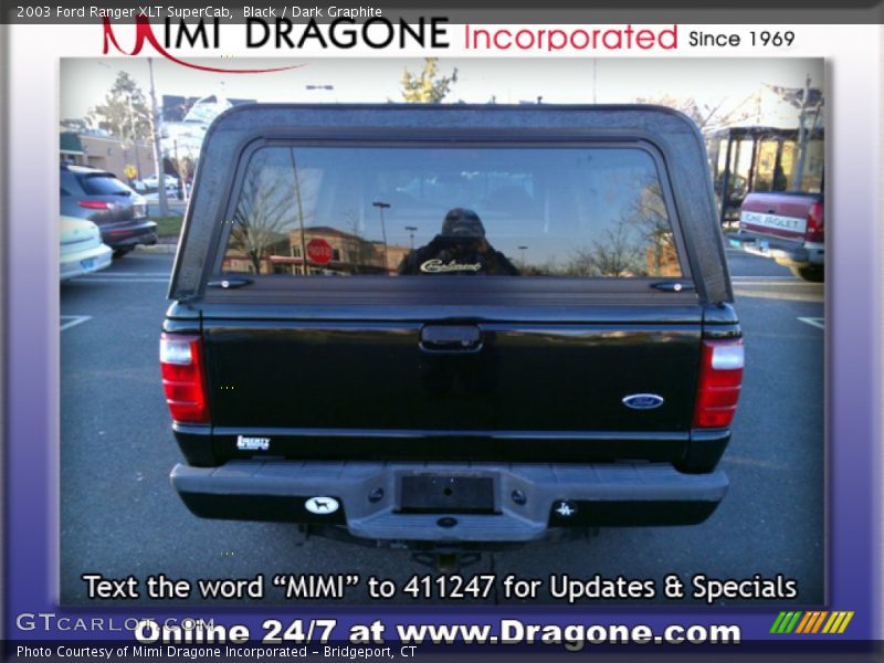 Black / Dark Graphite 2003 Ford Ranger XLT SuperCab