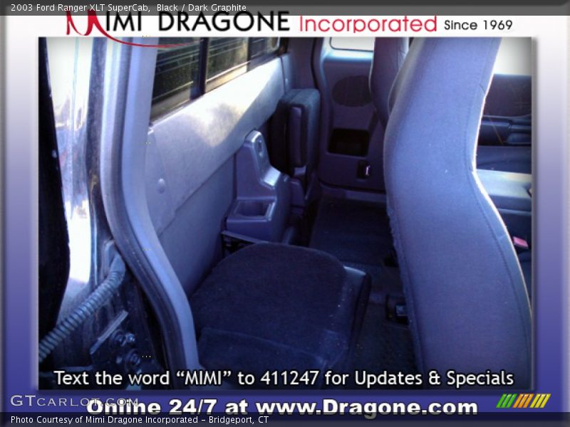 Black / Dark Graphite 2003 Ford Ranger XLT SuperCab