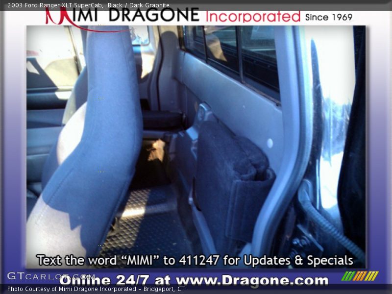 Black / Dark Graphite 2003 Ford Ranger XLT SuperCab