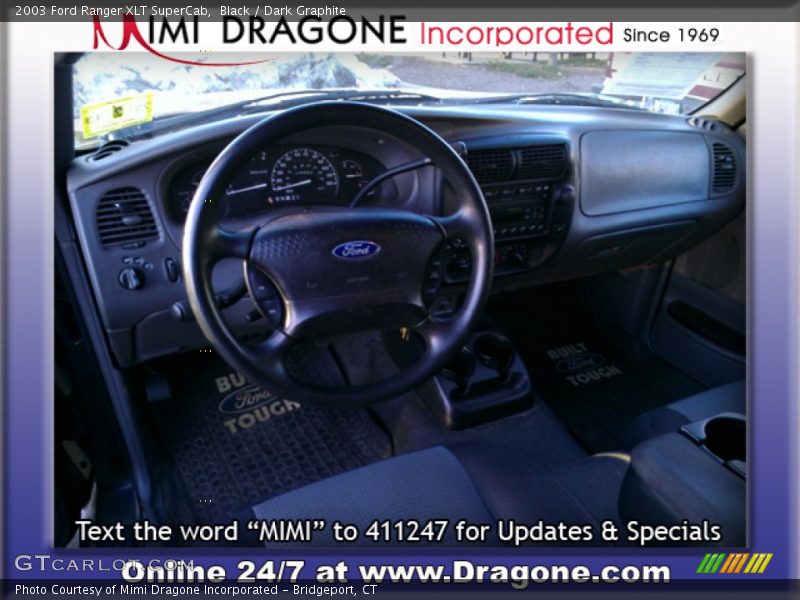 Black / Dark Graphite 2003 Ford Ranger XLT SuperCab