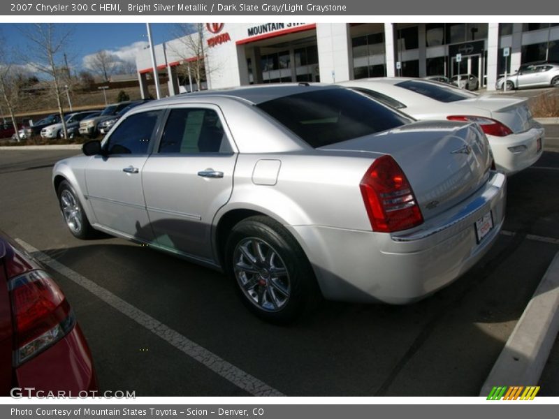 Bright Silver Metallic / Dark Slate Gray/Light Graystone 2007 Chrysler 300 C HEMI