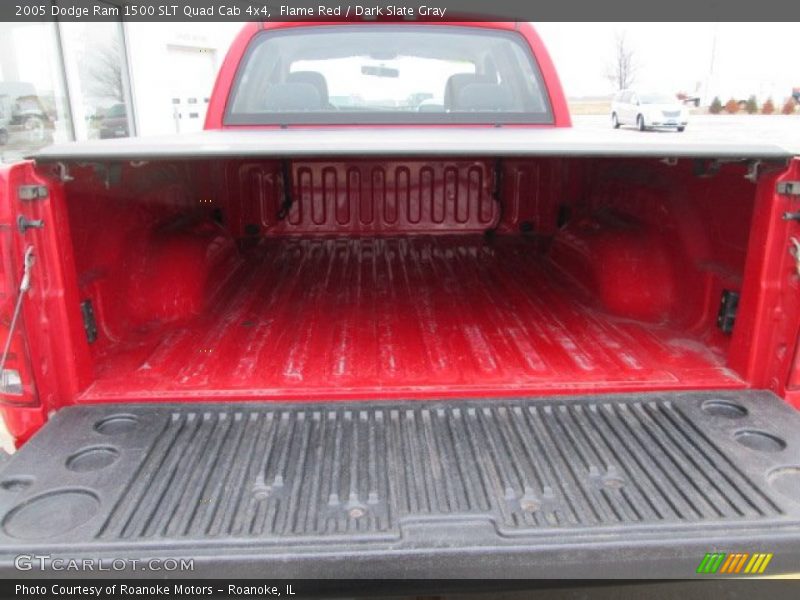 Flame Red / Dark Slate Gray 2005 Dodge Ram 1500 SLT Quad Cab 4x4