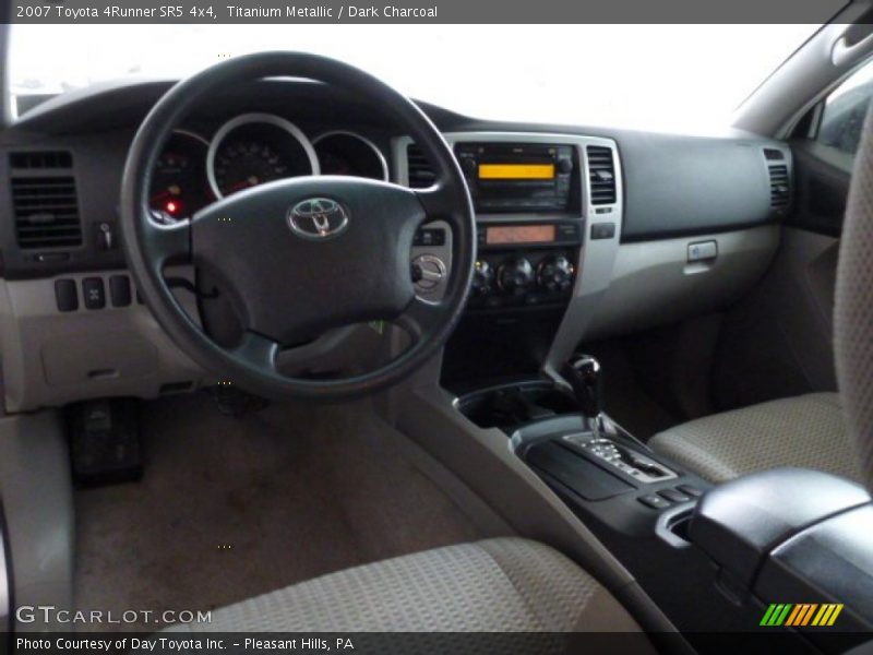 Titanium Metallic / Dark Charcoal 2007 Toyota 4Runner SR5 4x4