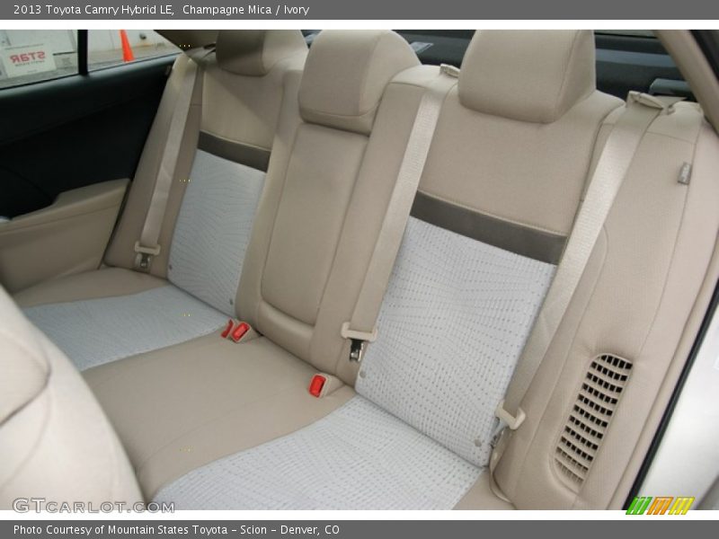 Champagne Mica / Ivory 2013 Toyota Camry Hybrid LE