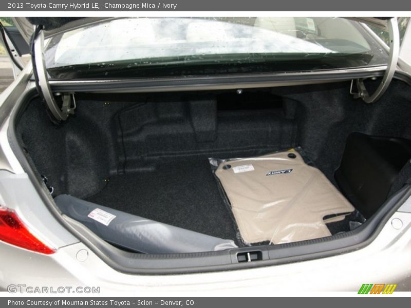 Champagne Mica / Ivory 2013 Toyota Camry Hybrid LE