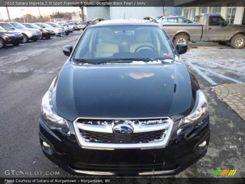 Obsidian Black Pearl / Ivory 2013 Subaru Impreza 2.0i Sport Premium 5 Door