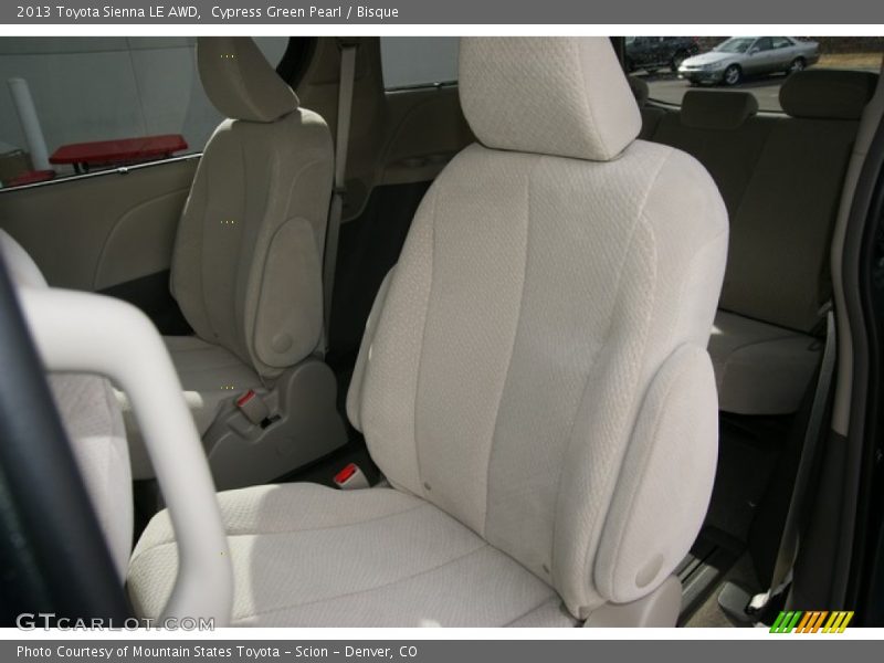 Cypress Green Pearl / Bisque 2013 Toyota Sienna LE AWD