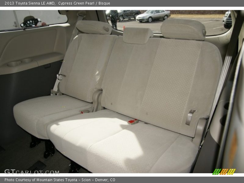 Cypress Green Pearl / Bisque 2013 Toyota Sienna LE AWD