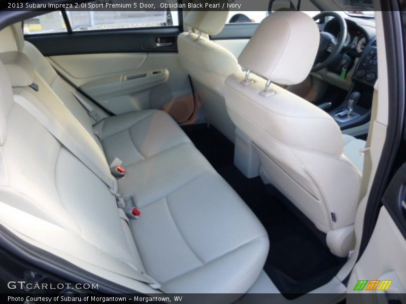 Obsidian Black Pearl / Ivory 2013 Subaru Impreza 2.0i Sport Premium 5 Door