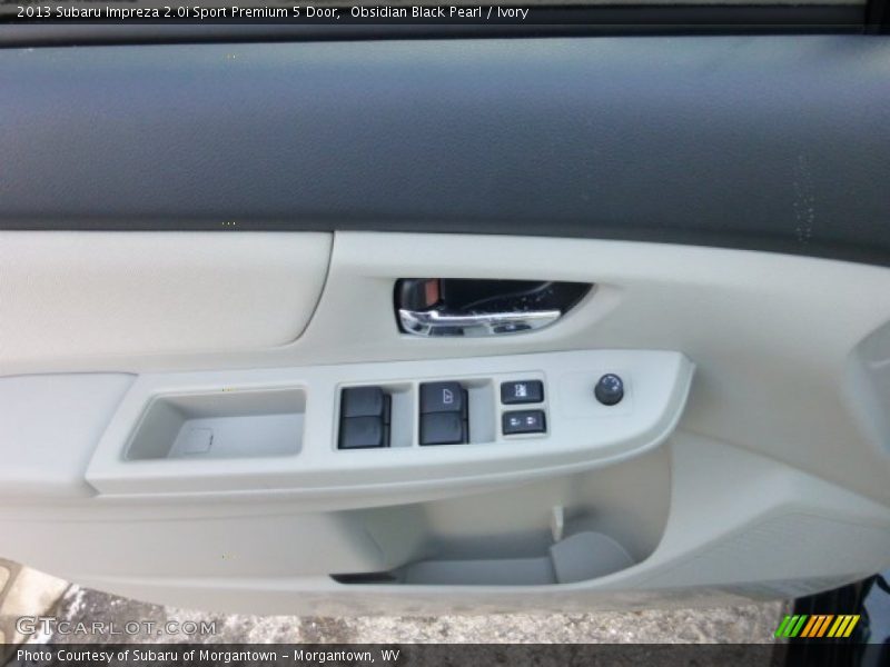 Obsidian Black Pearl / Ivory 2013 Subaru Impreza 2.0i Sport Premium 5 Door