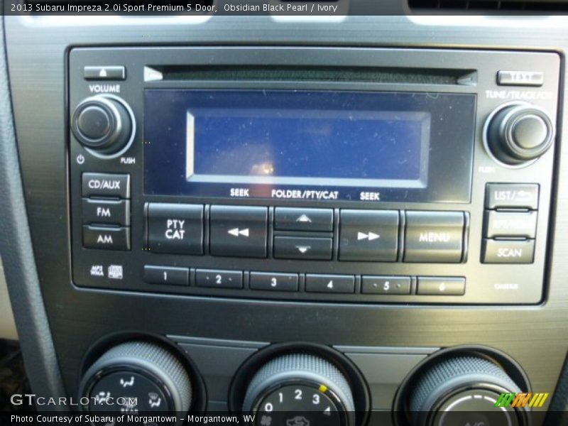 Obsidian Black Pearl / Ivory 2013 Subaru Impreza 2.0i Sport Premium 5 Door