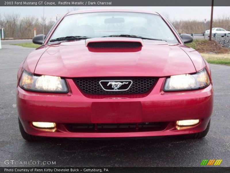 Redfire Metallic / Dark Charcoal 2003 Ford Mustang GT Coupe