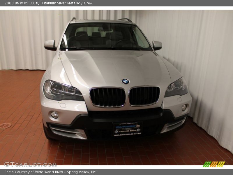 Titanium Silver Metallic / Grey 2008 BMW X5 3.0si