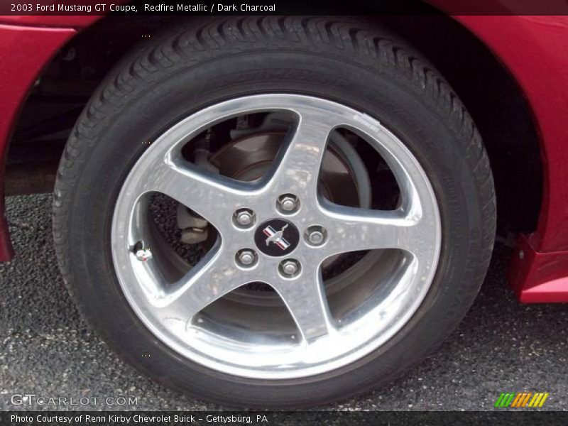 Redfire Metallic / Dark Charcoal 2003 Ford Mustang GT Coupe
