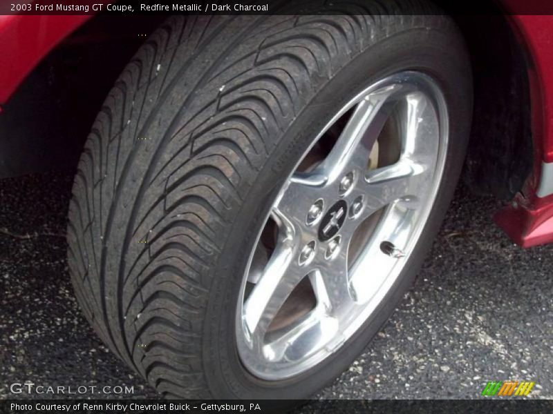 Redfire Metallic / Dark Charcoal 2003 Ford Mustang GT Coupe