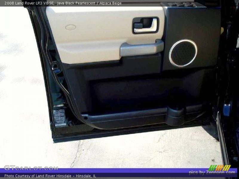 Java Black Pearlescent / Alpaca Beige 2008 Land Rover LR3 V8 SE