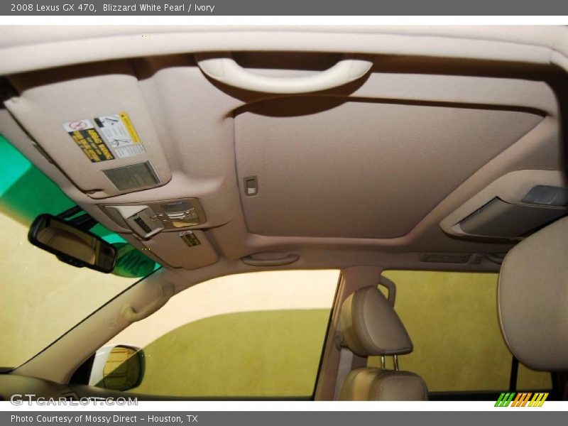Blizzard White Pearl / Ivory 2008 Lexus GX 470