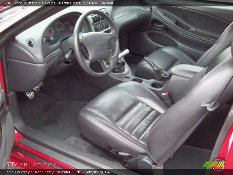 Redfire Metallic / Dark Charcoal 2003 Ford Mustang GT Coupe